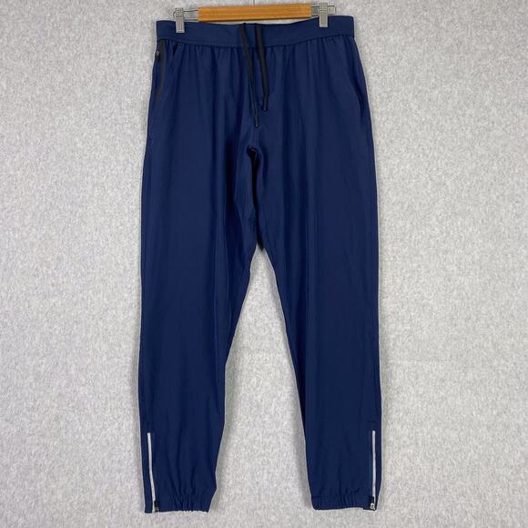 Gymreapers Pants Mens L Navy Blue Performance Jogger - Picture 1 of 11